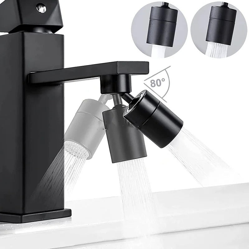 FlexSpray – 360° roterende dusjhode med justerbar vannstrøm