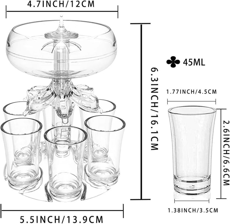 GlassFlow - Sett med vinglass