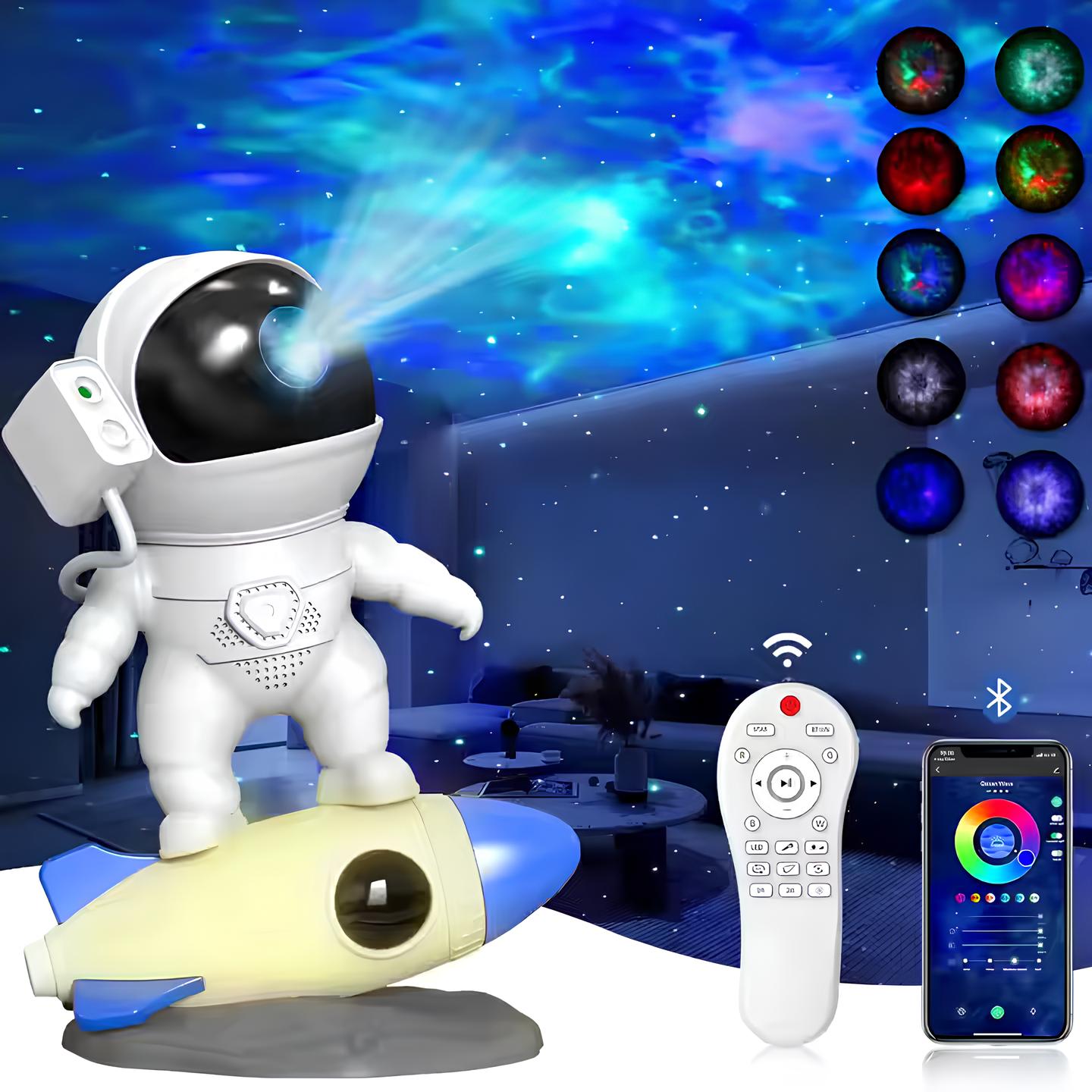 StellarBuddy - Astronautgalakseprojektor med naturlig lys