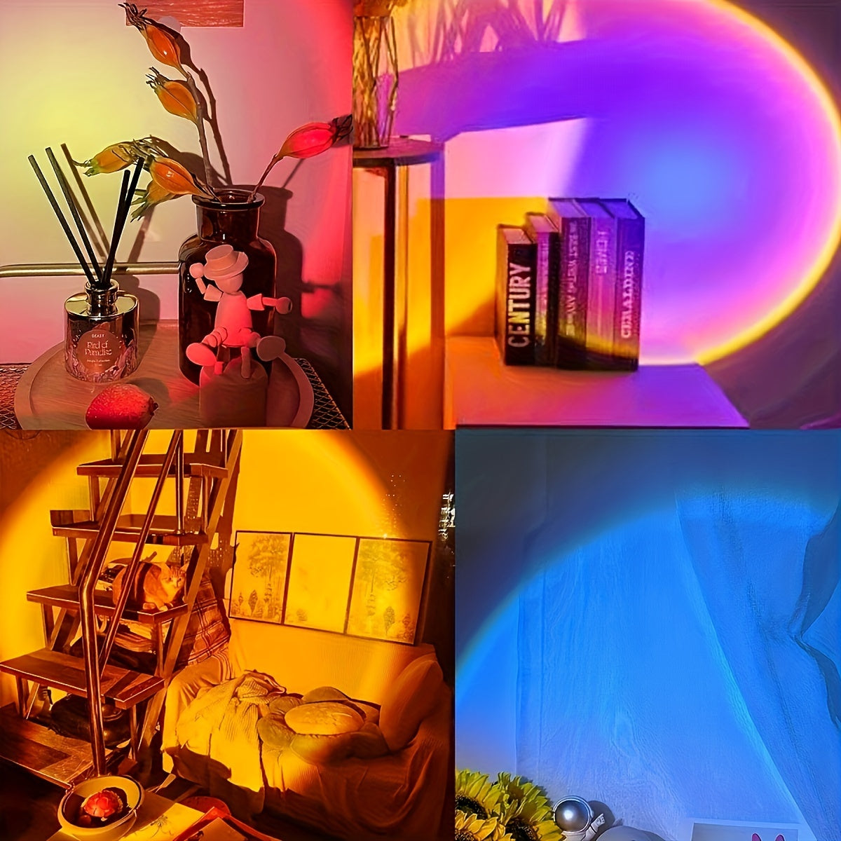LumiSpectra - fjernstyrt projeksjonslampe med fargeskifte