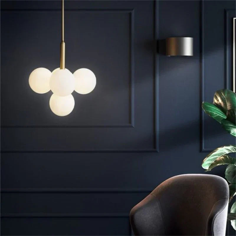 OrbaLuxe - Gruppert opaline pendellampe