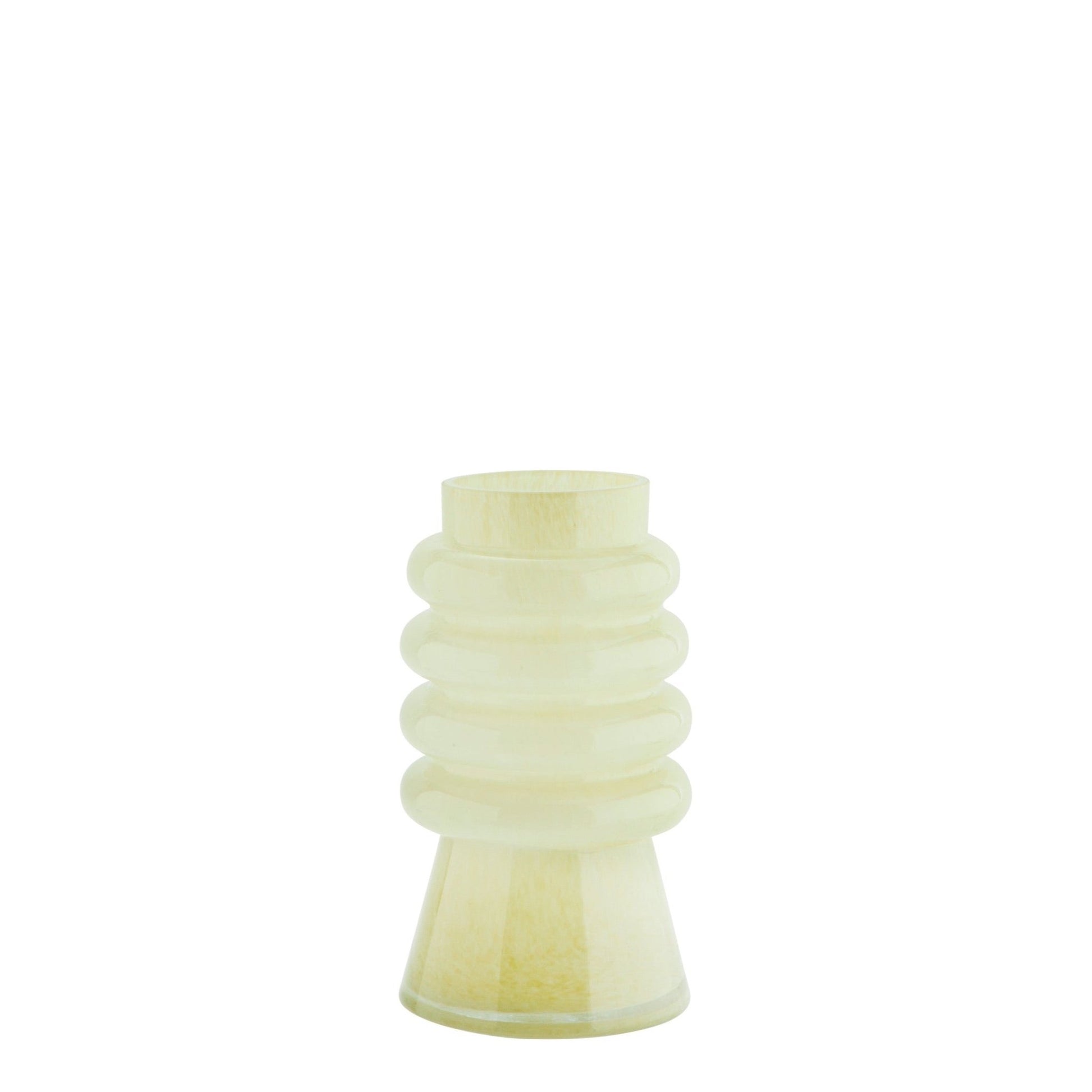 BloomStack - Elegant riflet blomstervase med forlenget base