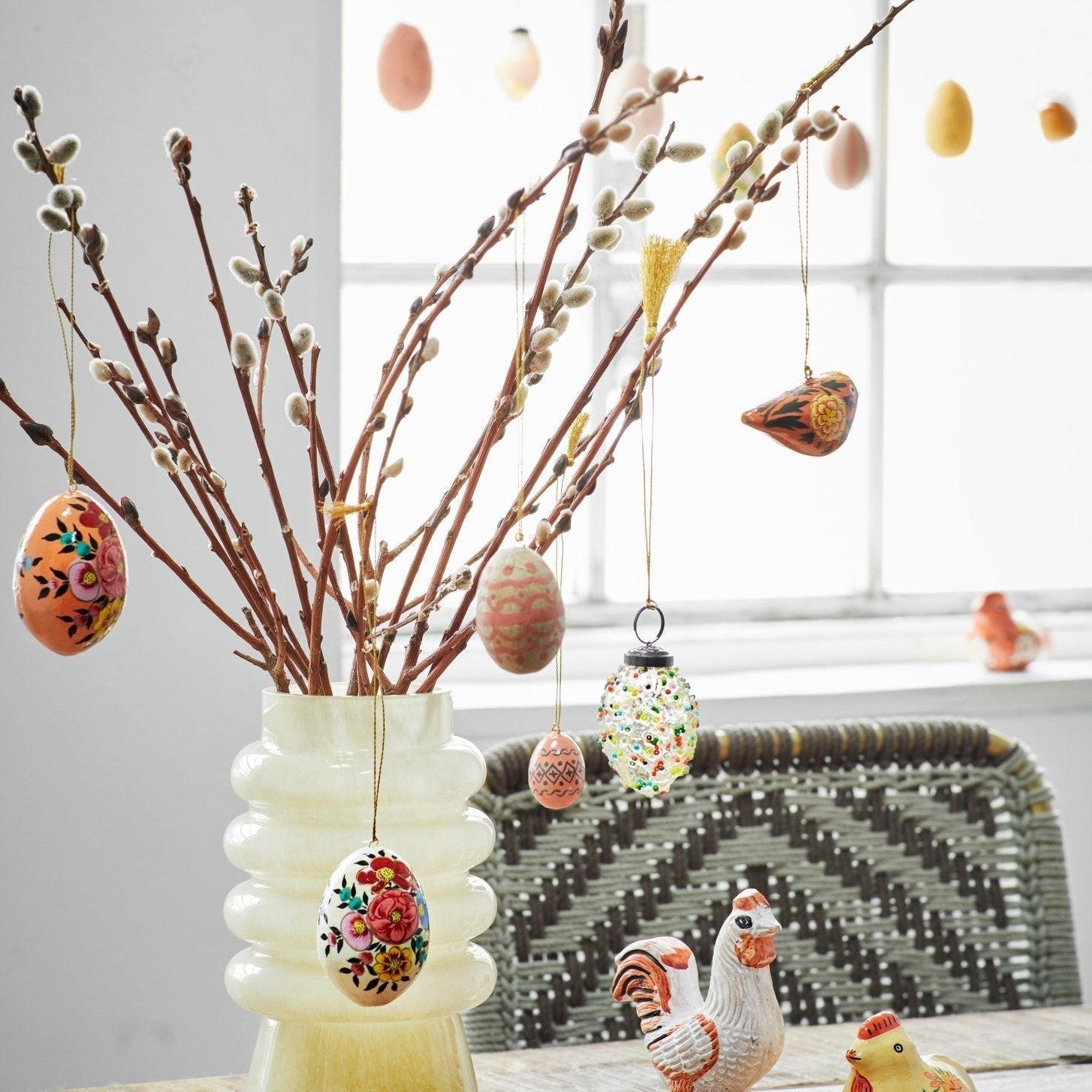 BloomStack - Elegant riflet blomstervase med forlenget base
