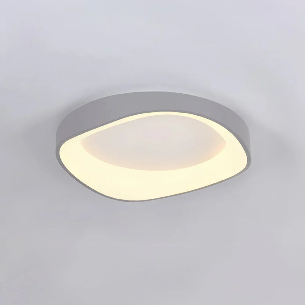 LysLuna Elegant taklampe i tre med myk LED-belysning
