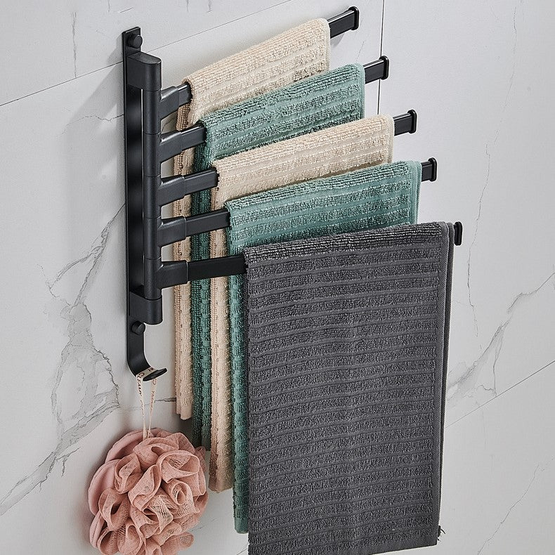 Towelix – 5-arms svingbar håndklestativ med moderne design