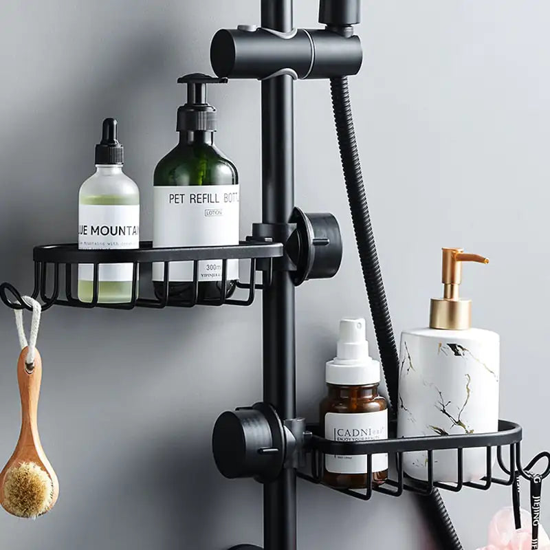 FlexiMount - Elegant dusjklemmeorganisering med moderne design