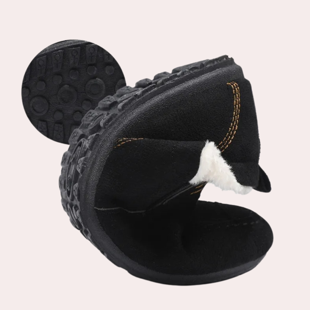 Steven - Komfortable loafers med fleecefor for menn