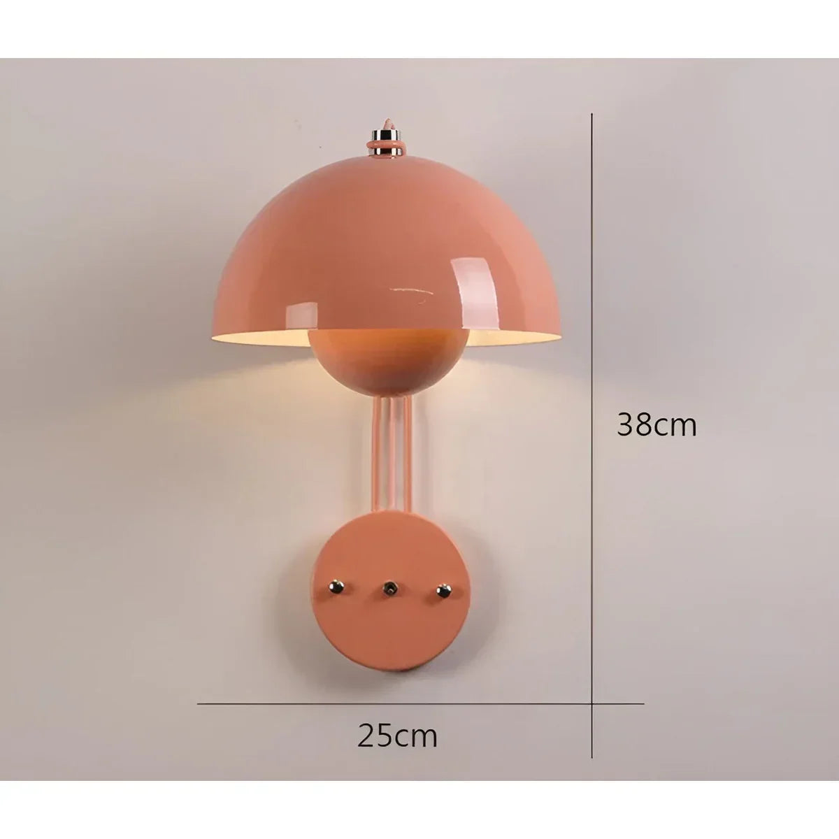 BudLume - Mushroom Glow koselig skandinavisk vegglampe