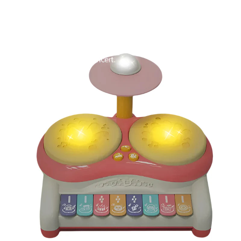 MusikMester Junior – Interaktivt tromme- og keyboardsett for barn