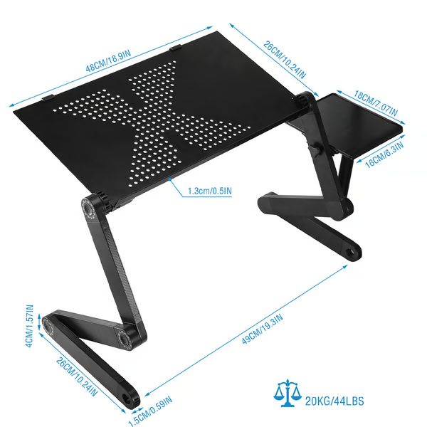 FlexStand Pro – 360° justerbart laptopstativ