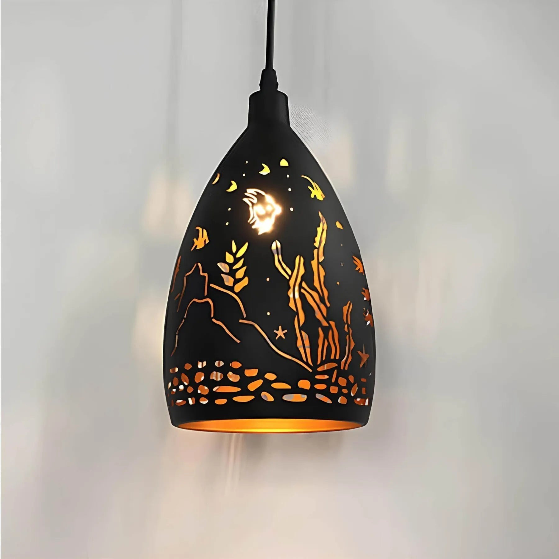 StålLume industriell taklampe – rå eleganse for moderne interiør