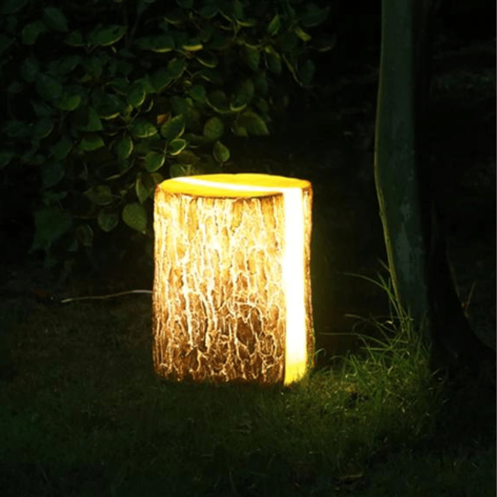 GlowLog - LED-hagestubblampe