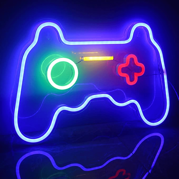 GlowPlay - Neon spillkontrolllys for å lyse opp rommet ditt