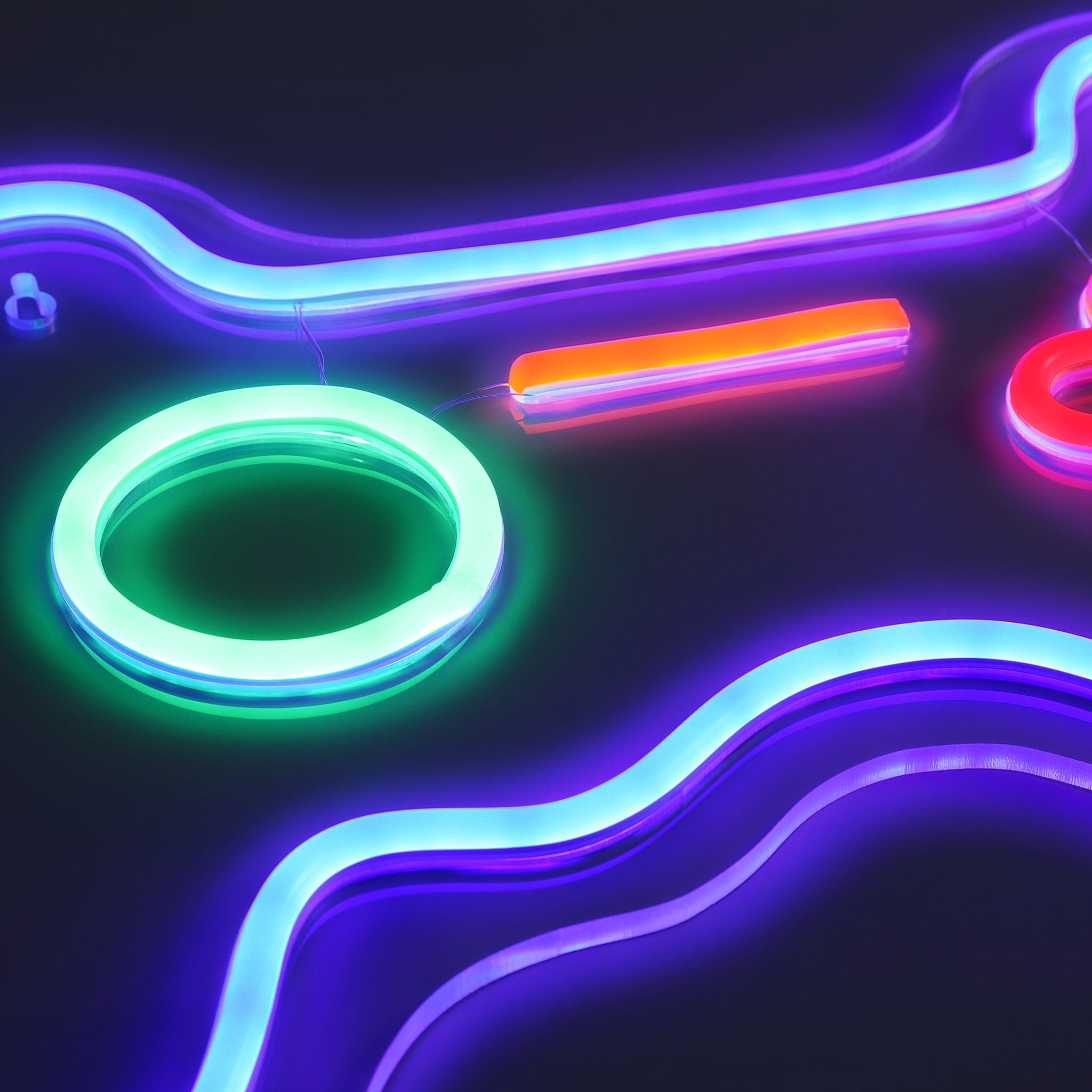 GlowPlay - Neon spillkontrolllys for å lyse opp rommet ditt