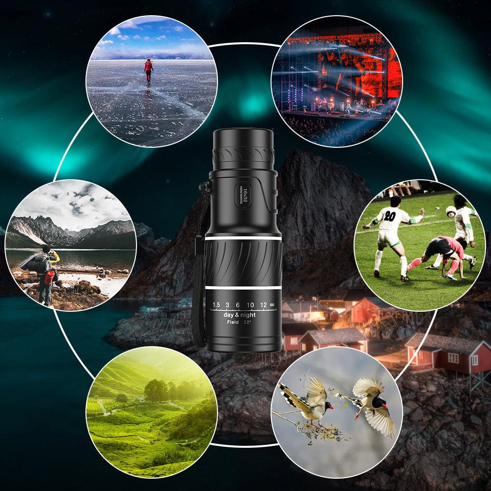 CloseView - Holdbart teleskop til vandreture og dyrelivsobservation
