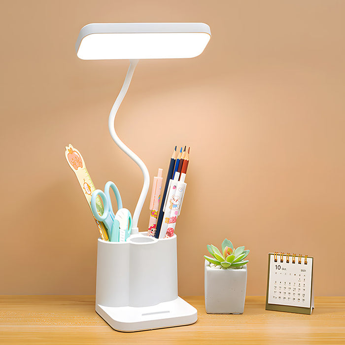 LumiHold - LED-bordlampe med innebygd pennholder