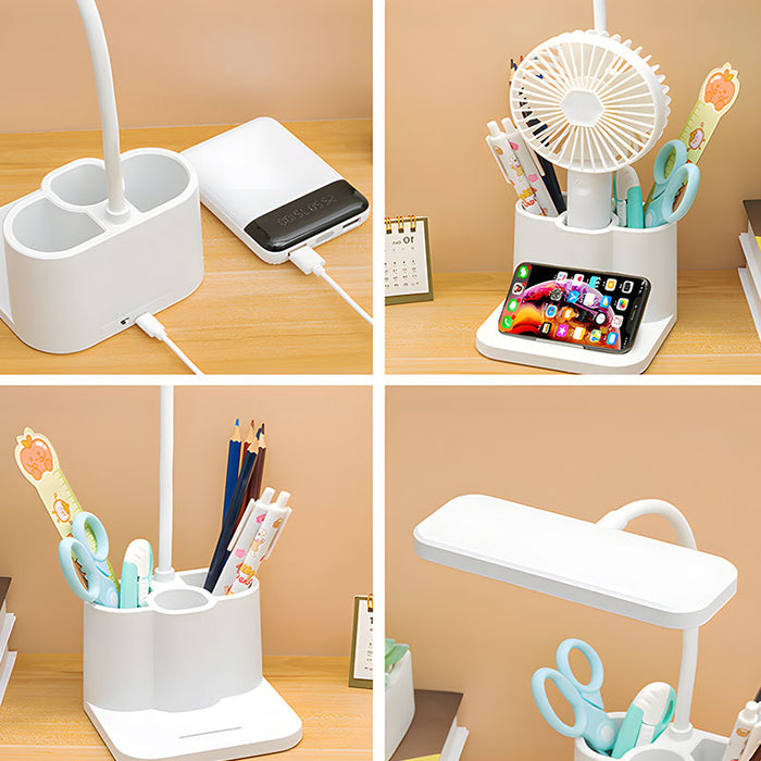 LumiHold - LED-bordlampe med innebygd pennholder