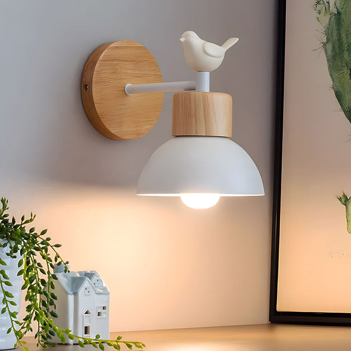 ScandiLume - Skandinavisk vegghengende nattbordslampe