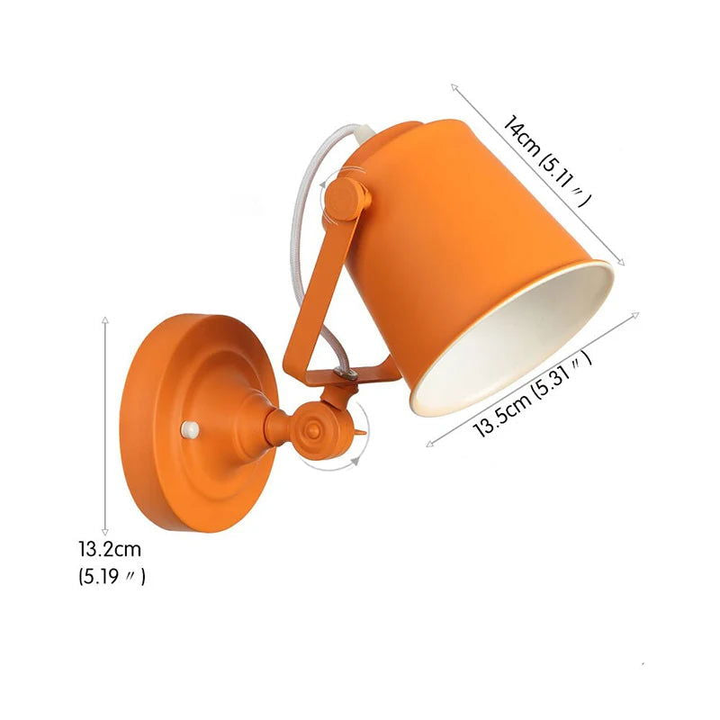 RetroLume Vintage vegglampe - klassisk design med justerbart lys