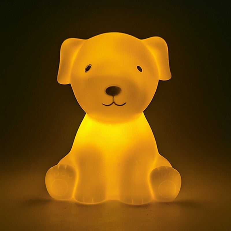 GlowBuddies - Mykt lysende nattlys for tegneseriedyr