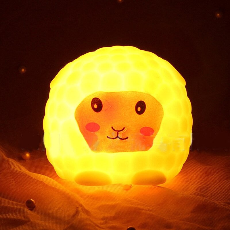 GlowBuddies - Mykt lysende nattlys for tegneseriedyr
