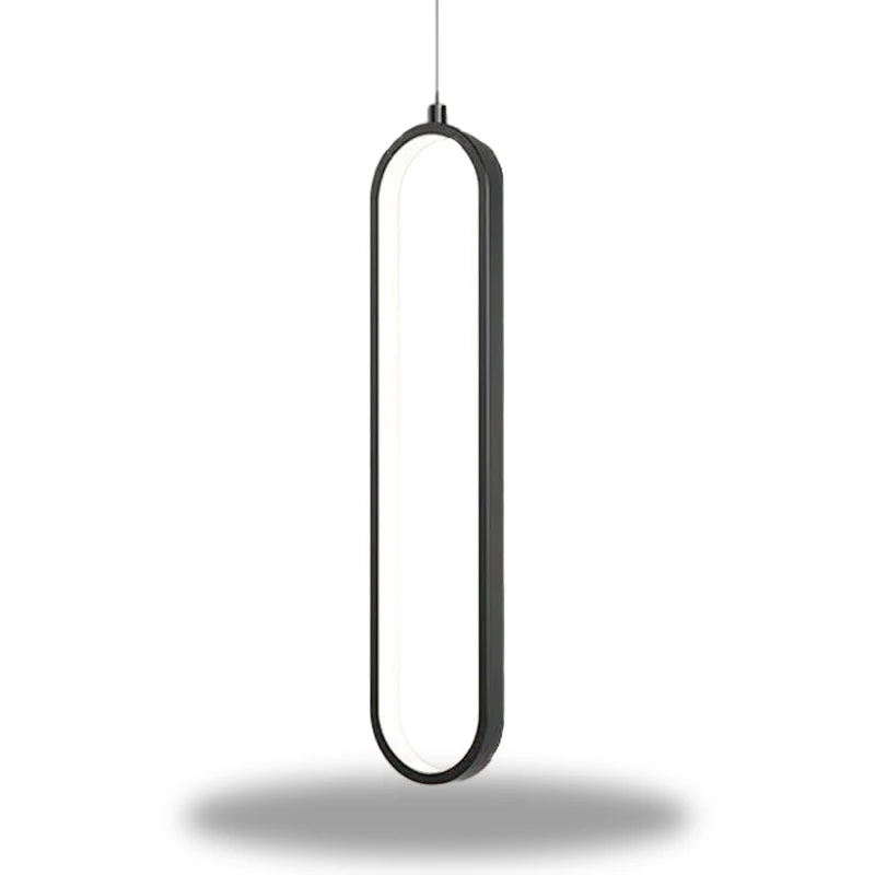 LumiOval - Elegant minimalistisk pendellampe for et moderne interiør
