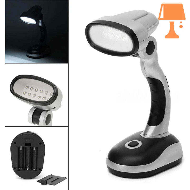 FlexiGlow - batteridrevet LED-bordlampe