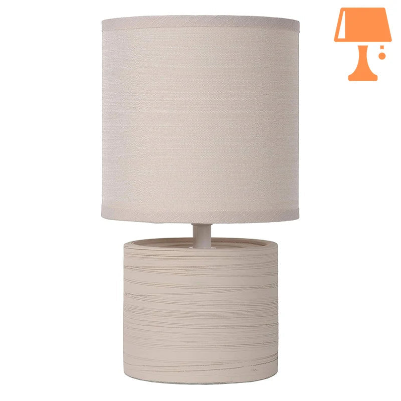 SerenaGlow Elegant sylindrisk lampe