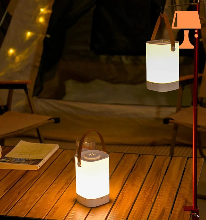 LumiCarry – Bærbar LED-bordlampe med skinnhåndtak