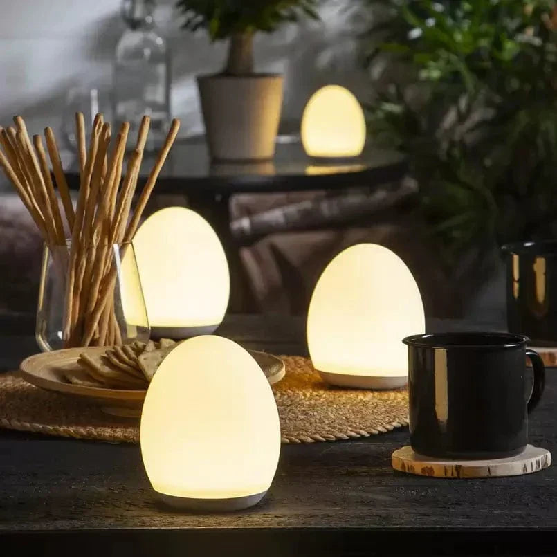 GlowNest - Bærbare eggformede LED-stemningslamper