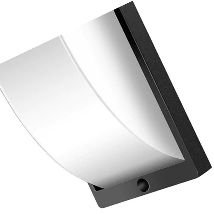 LumeArc moderne utendørs vegglampe – stilig design med elegant bue