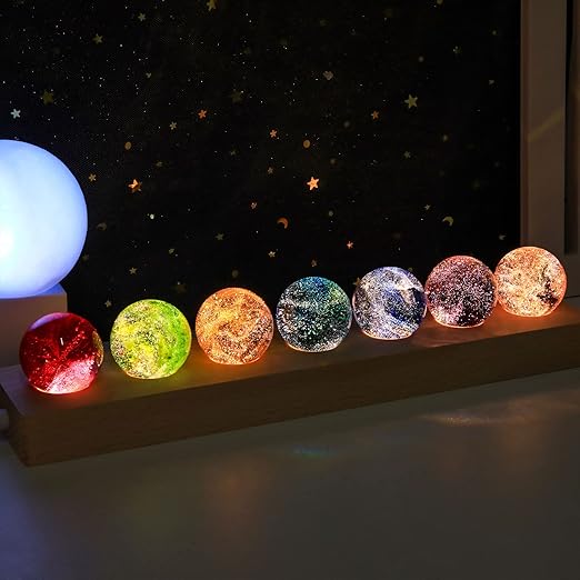 LumiGlød Krystalllampe – Skap en beroligende atmosfære