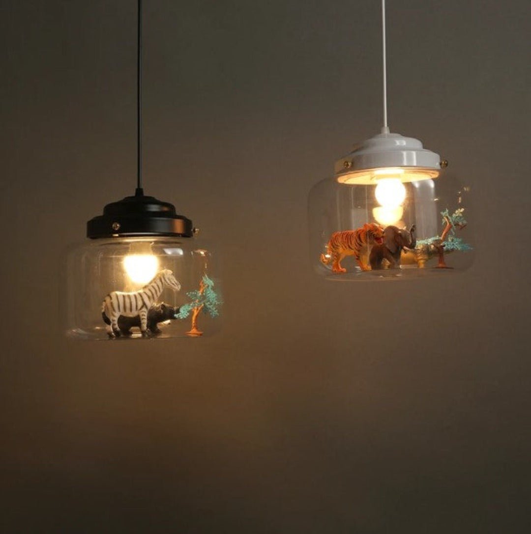 ClearGlass - Safari-pendellamper i silhuett