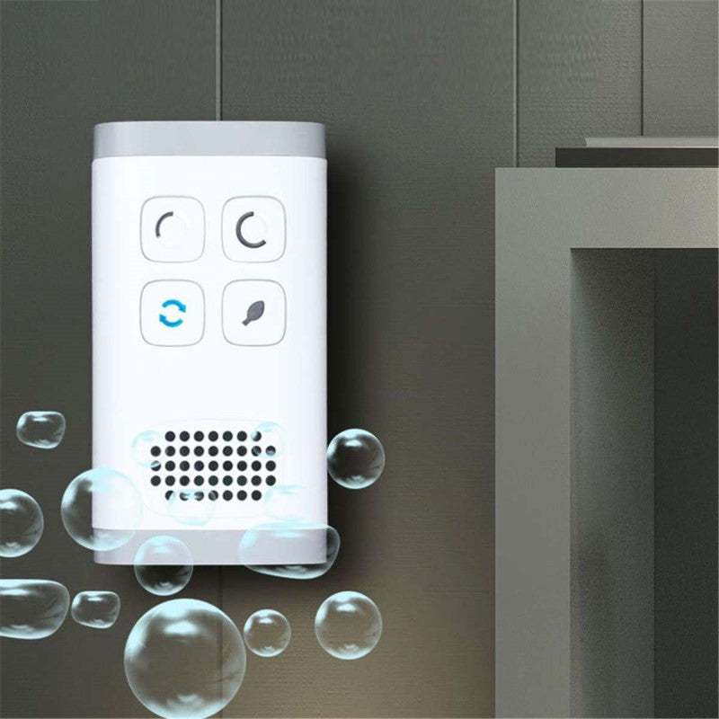 PureBreeze kompakt veggmontert luftrenser – effektiv plug-in for renere inneklima