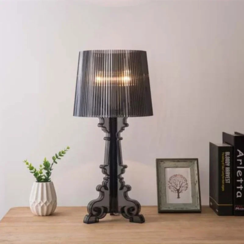 RoyaleGlow luksuriøs bordlampe – barokk eleganse for hjemmet ditt