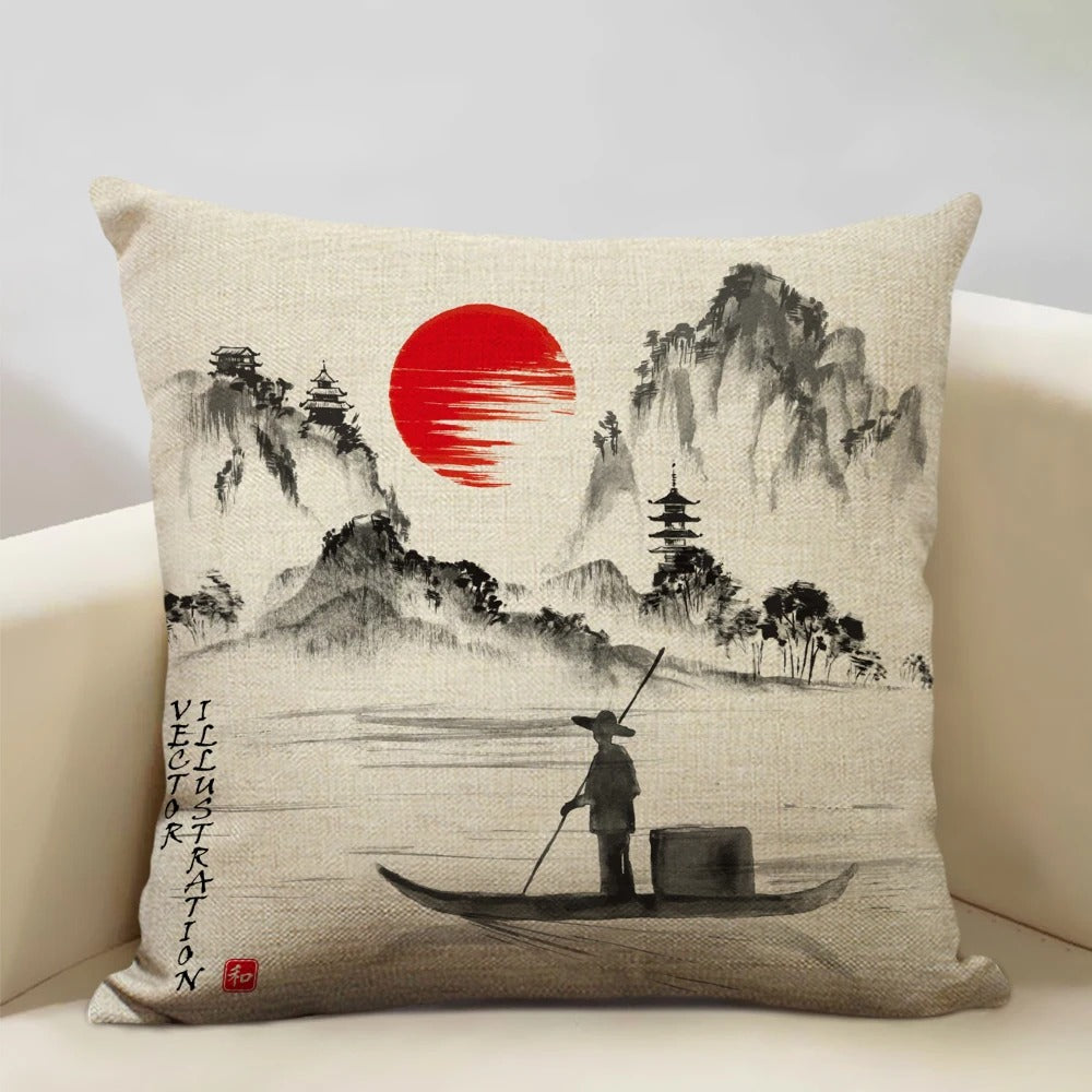 ZenScape – japanskinspirerte dekorative puter