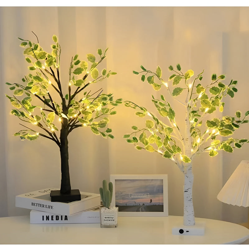 LeafLight - Unik lampe i tre