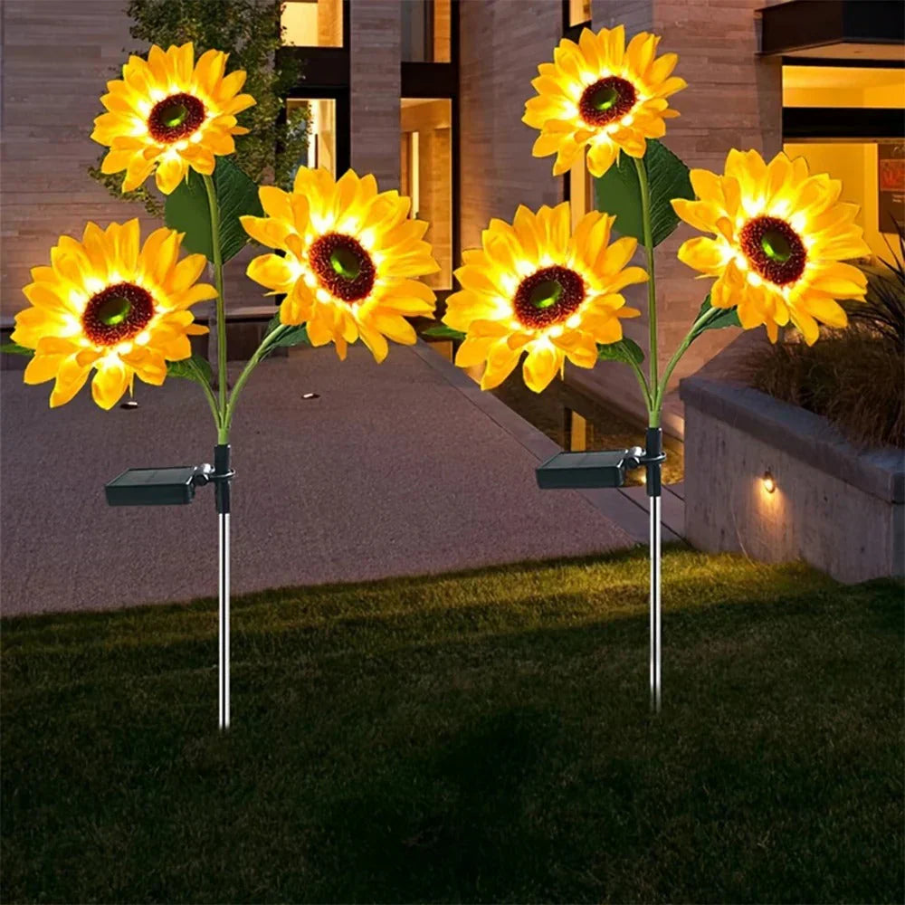 SunnyBloom - Soldrevet hagelampe for solsikker