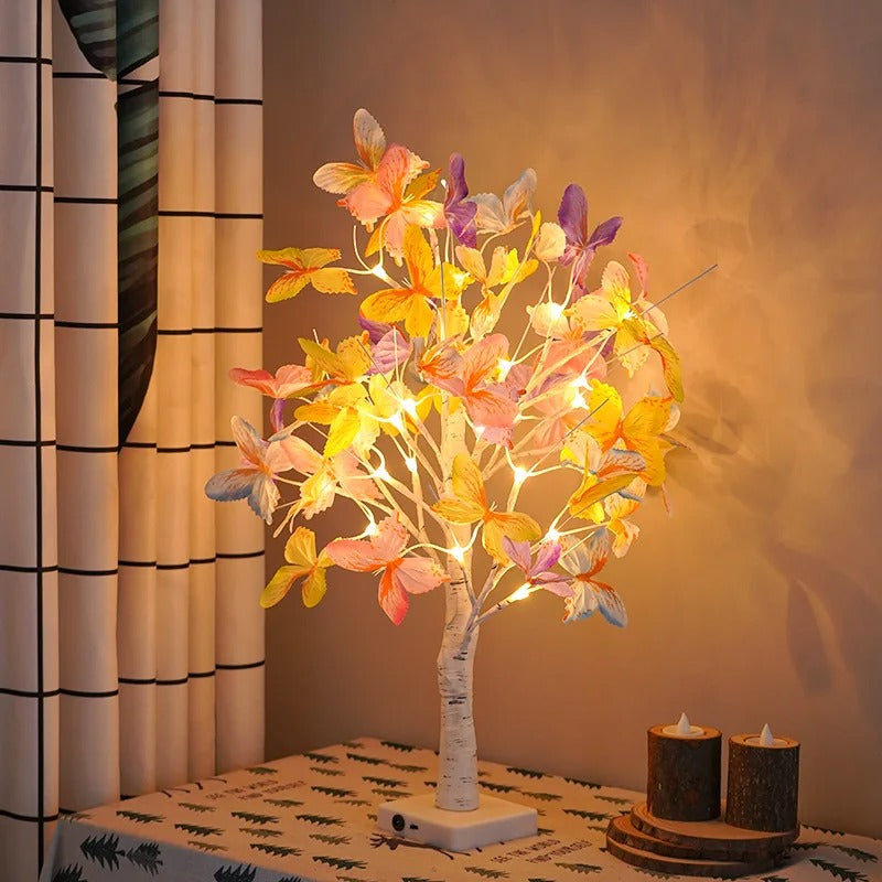 GlowTree - Dekorativ LED-lampe i tre