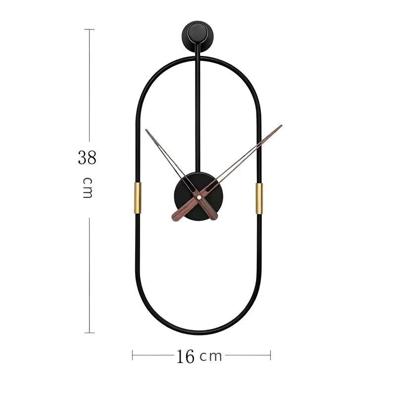 SereneTime - Minimalistisk veggklokke