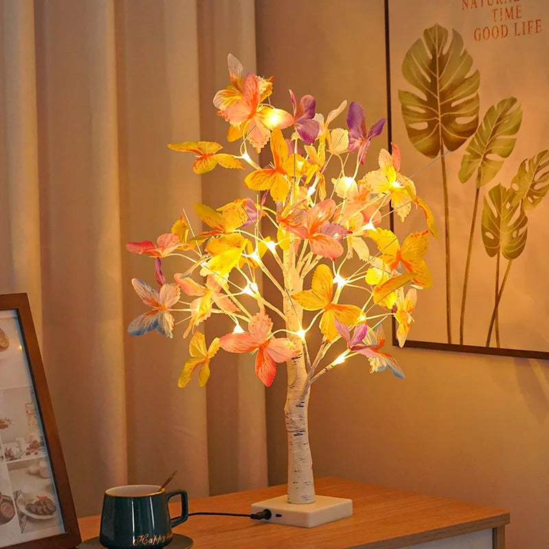 GlowTree - Dekorativ LED-lampe i tre