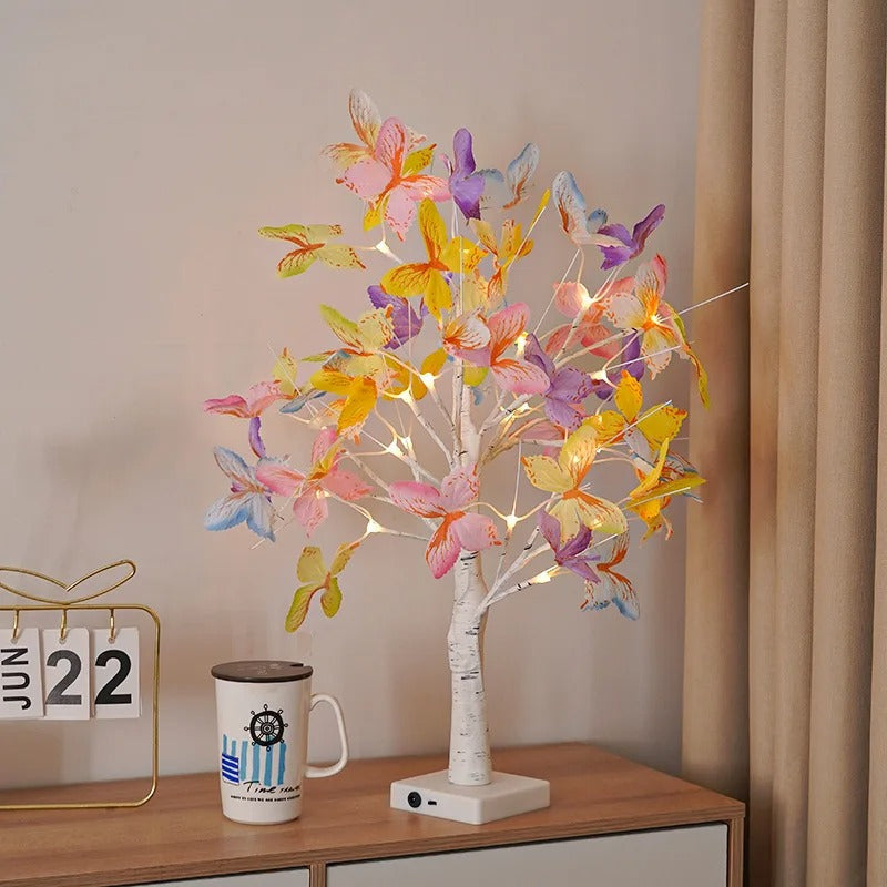 GlowTree - Dekorativ LED-lampe i tre