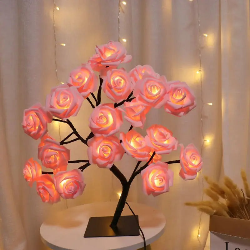 GlowTree - Dekorativ LED-lampe i tre