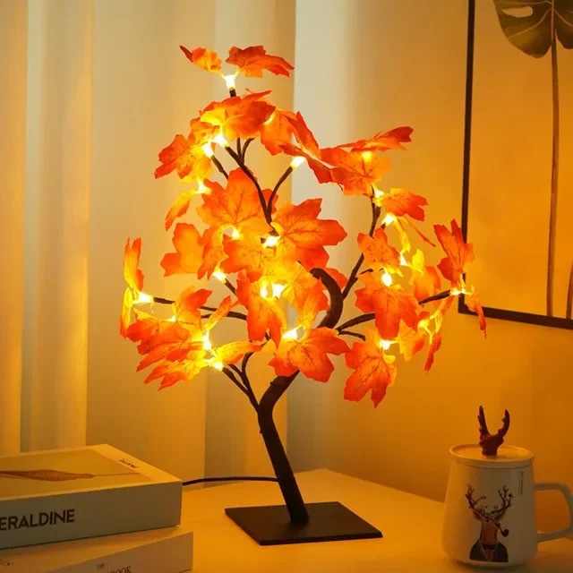GlowTree - Dekorativ LED-lampe i tre