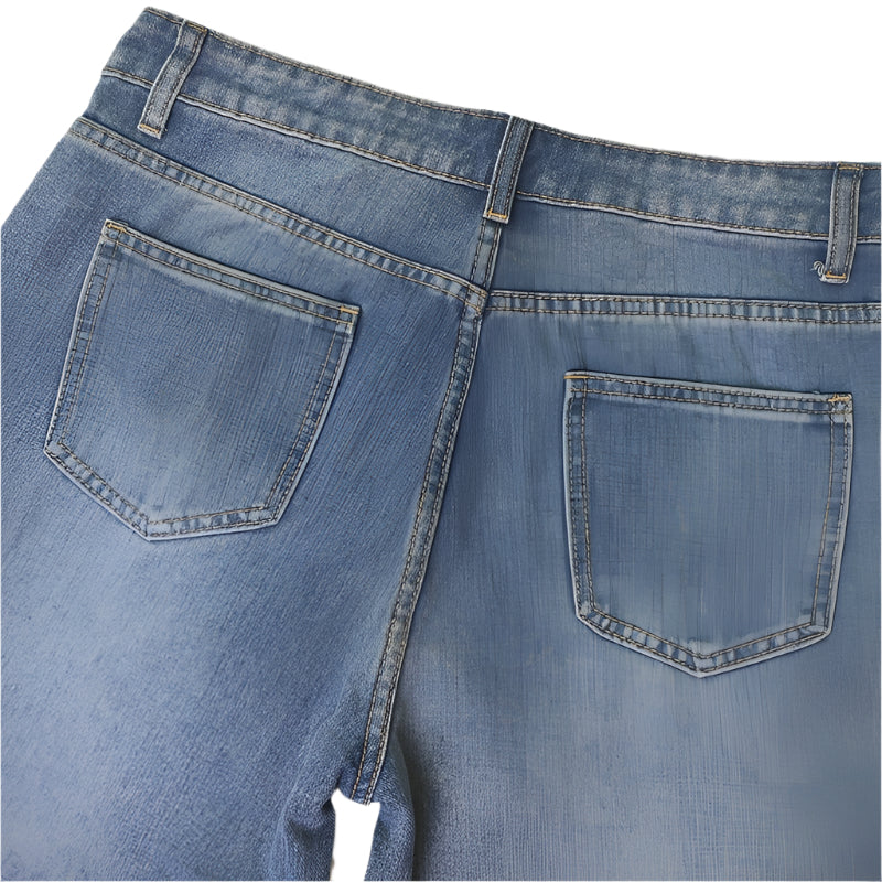 Marta - Avslappede jeans med vide ben for uanstrengt stil