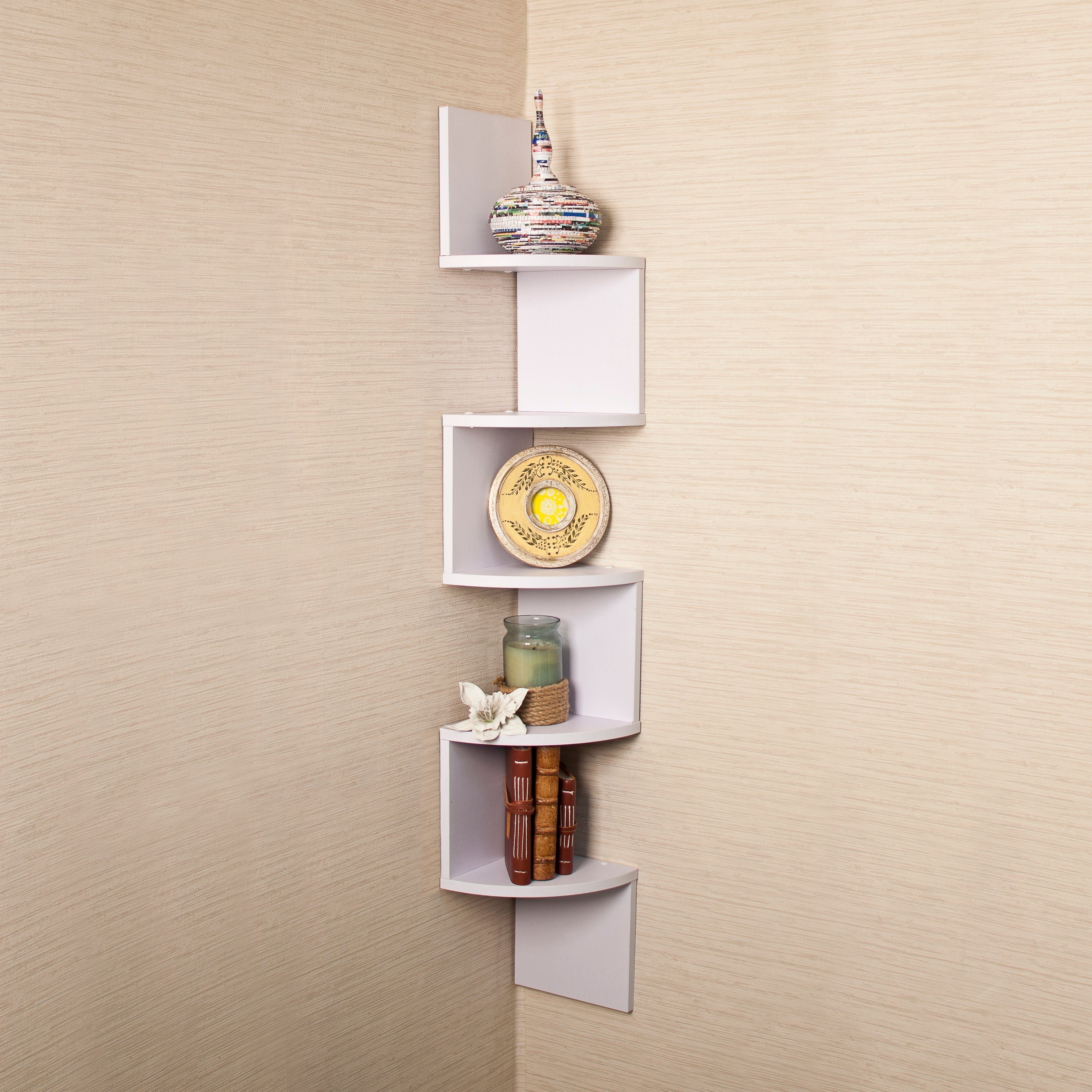 CornerWall - Vegghylle Maksimer plassen med stil