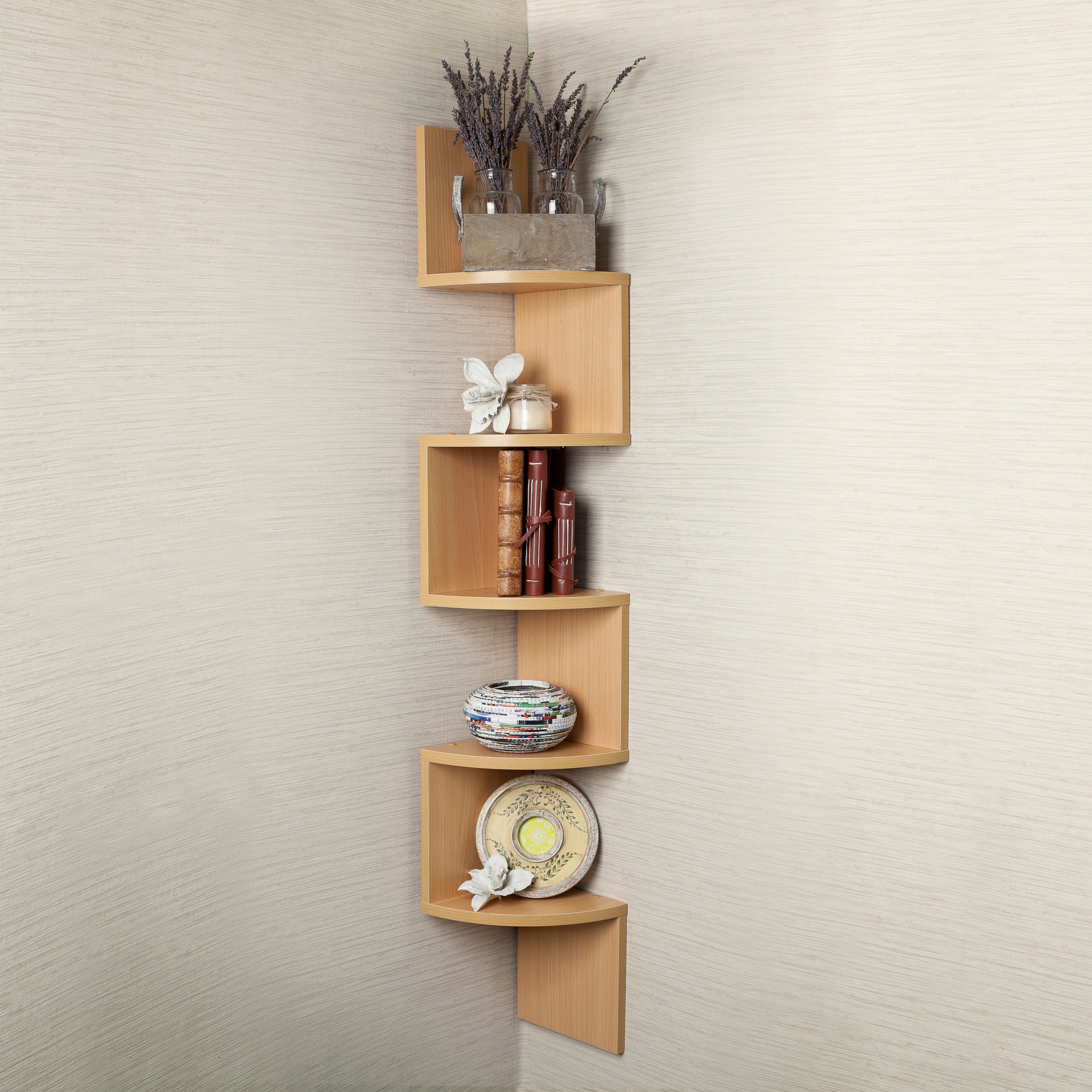 CornerWall - Vegghylle Maksimer plassen med stil