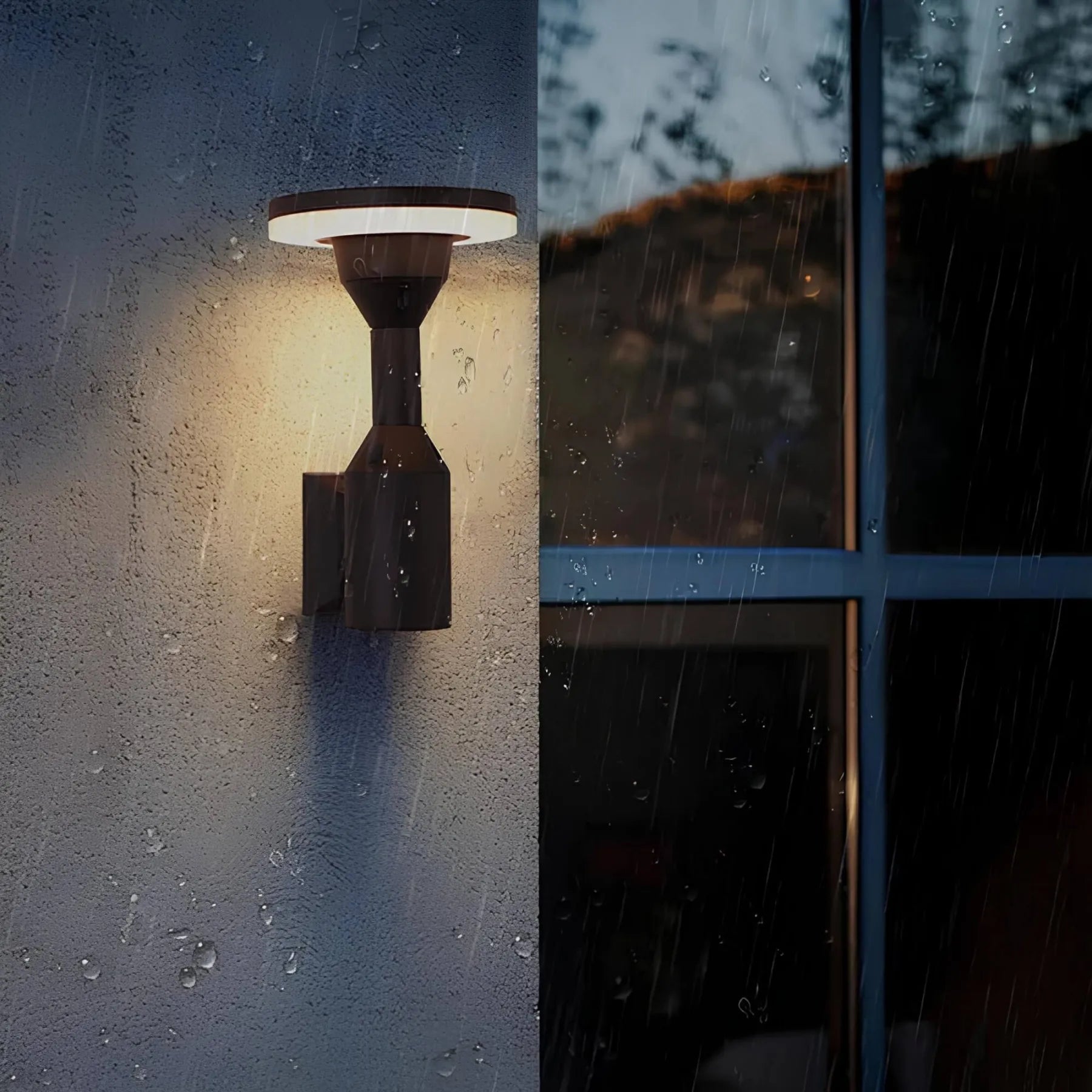 LuxeSphere – Stilig utendørs vegglampe