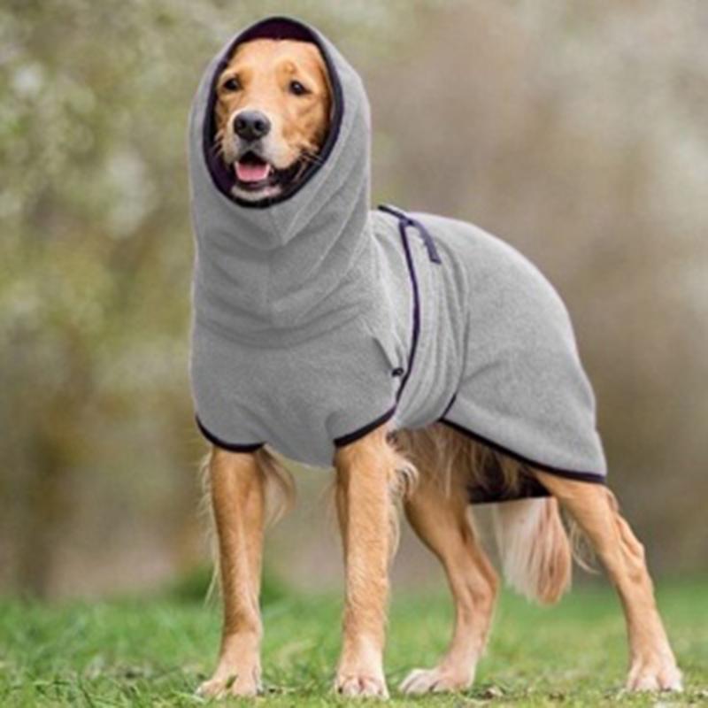 CozyPaws - Hundefrakk med fleecehette for varme og komfort