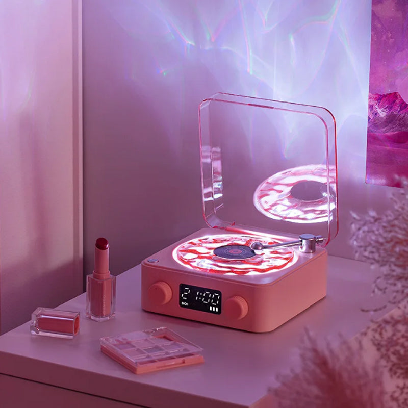 SoundGlow stilig høyttaler med dynamisk lyd og LED-belysning